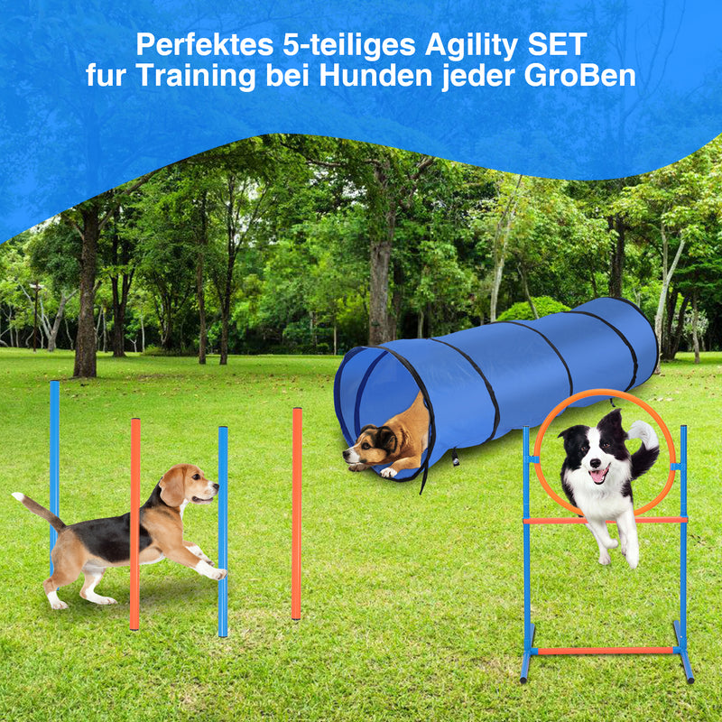 Sonnewelt Agility Set Hunde Hundetraining zubehör für Hunde