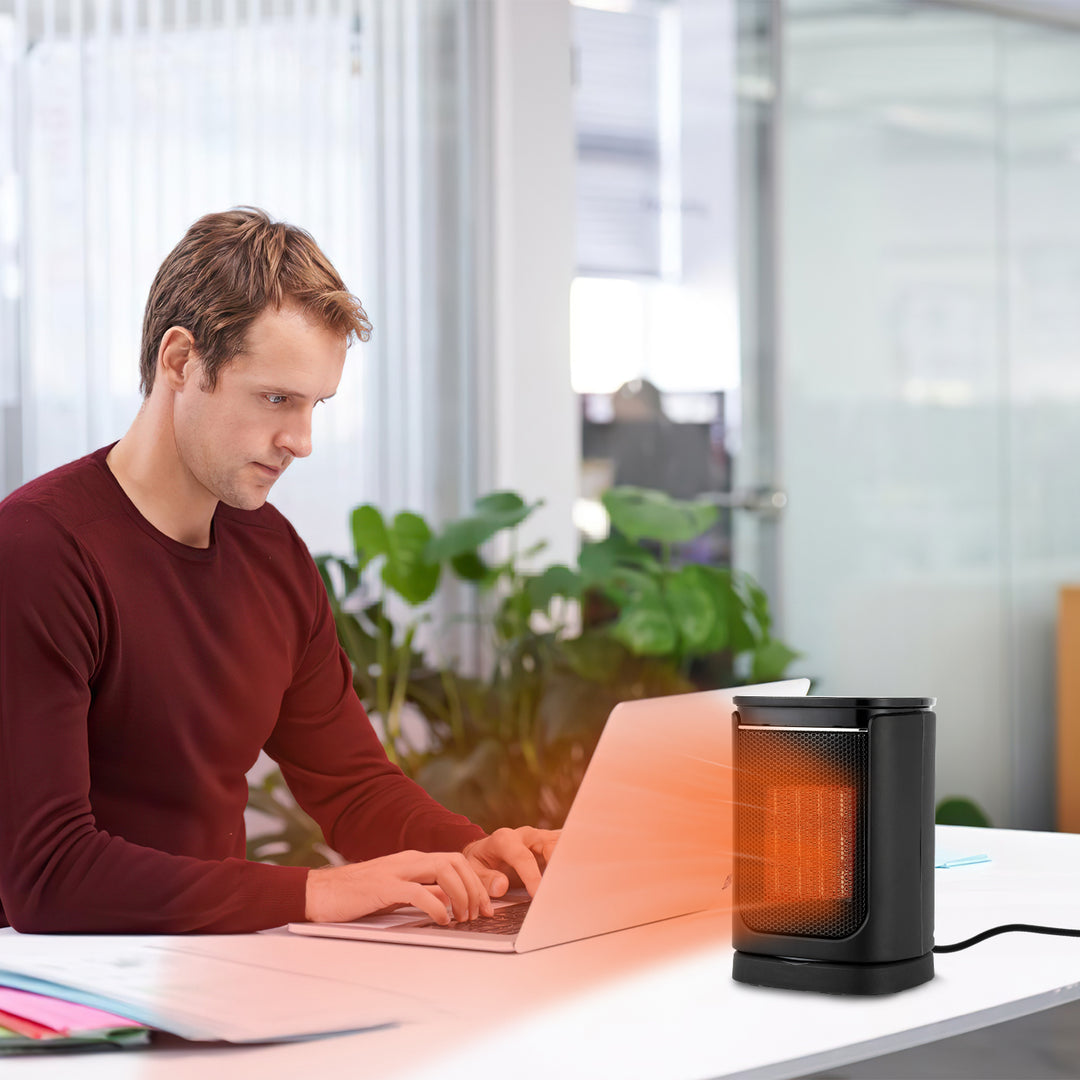 Sonnewelt 1500W Keramik Heizlüfter mit Fernbedienung