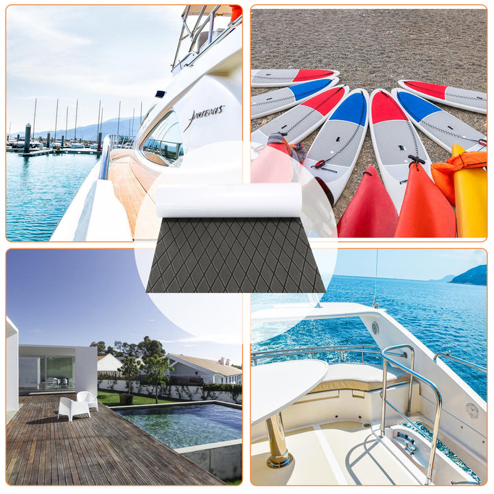 Sonnewelt Deck Bodenbelag Matte 190*70*0.6cm