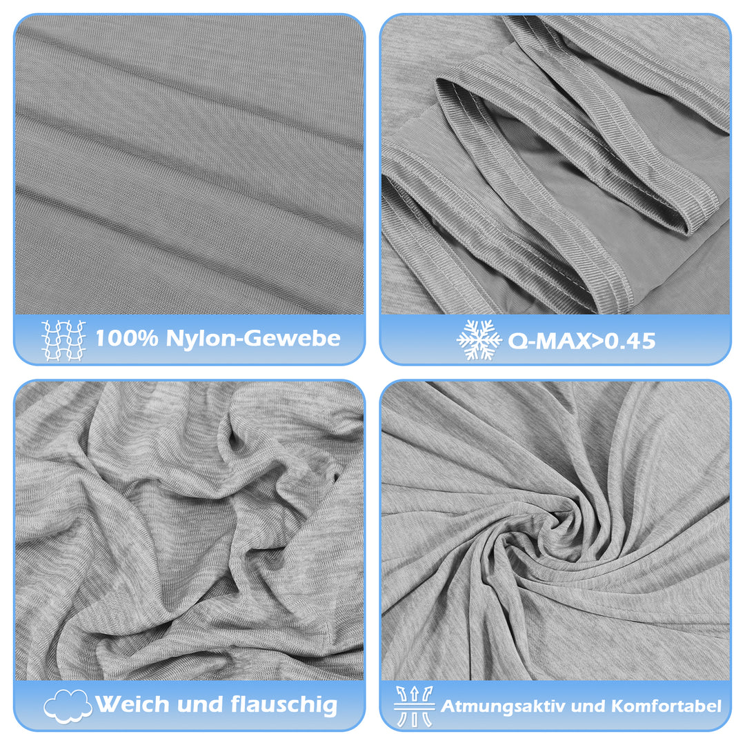 Sonnewelt Cooling Blanket Summer Blanket Double-Sided Lightweight with Q-Max&gt;0.45