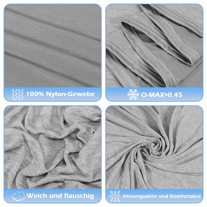 Sonnewelt Cooling Blanket Summer Blanket Double-Sided Lightweight with Q-Max&gt;0.45