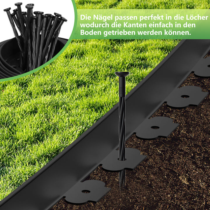 Sonnewelt Lawn Edge Plastic Flexible