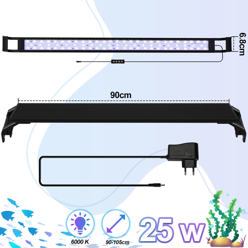 Sonnewelt LED Aquarium Lighting White Blue Light