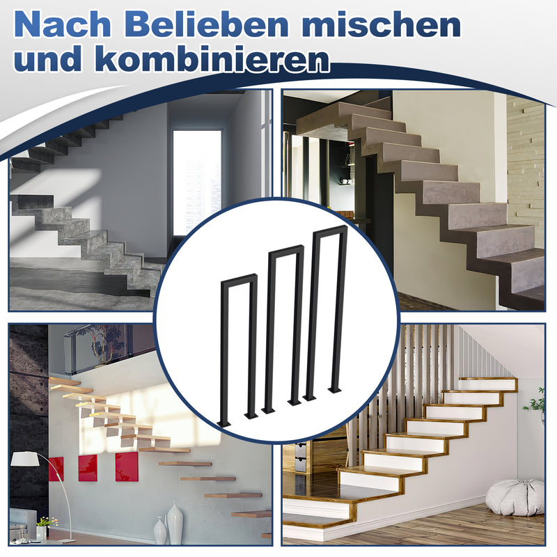 Sonnewelt stair railing U-shaped handrail