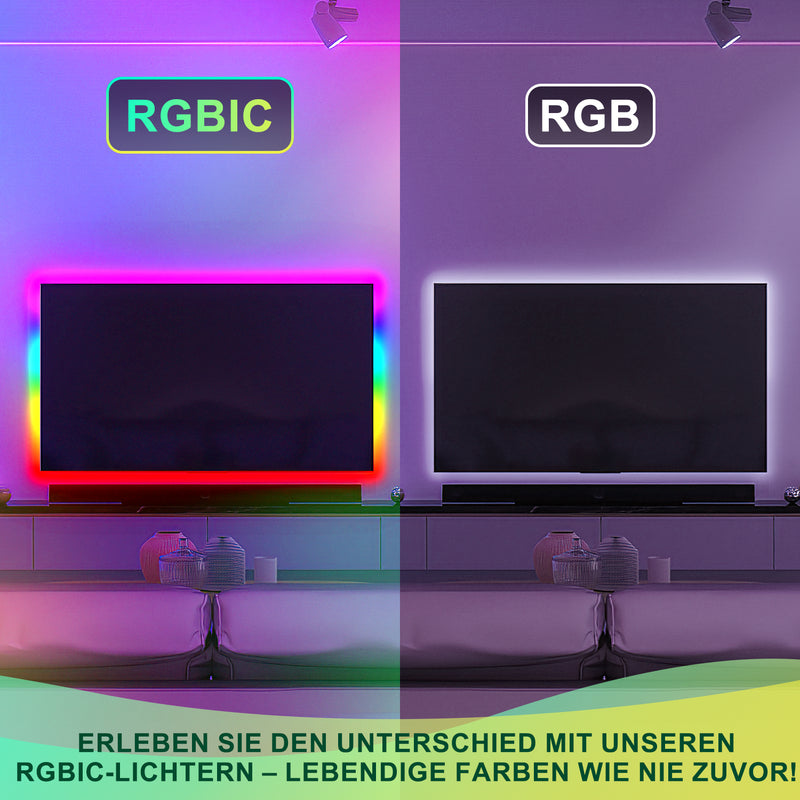 Sonnewelt Neon LED Streifen Lichtschlauch Außen 2-10M