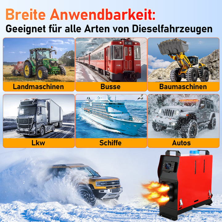 Sonnewelt 5KW 12V Diesel Auto Heizung Standheizung Luftheizung