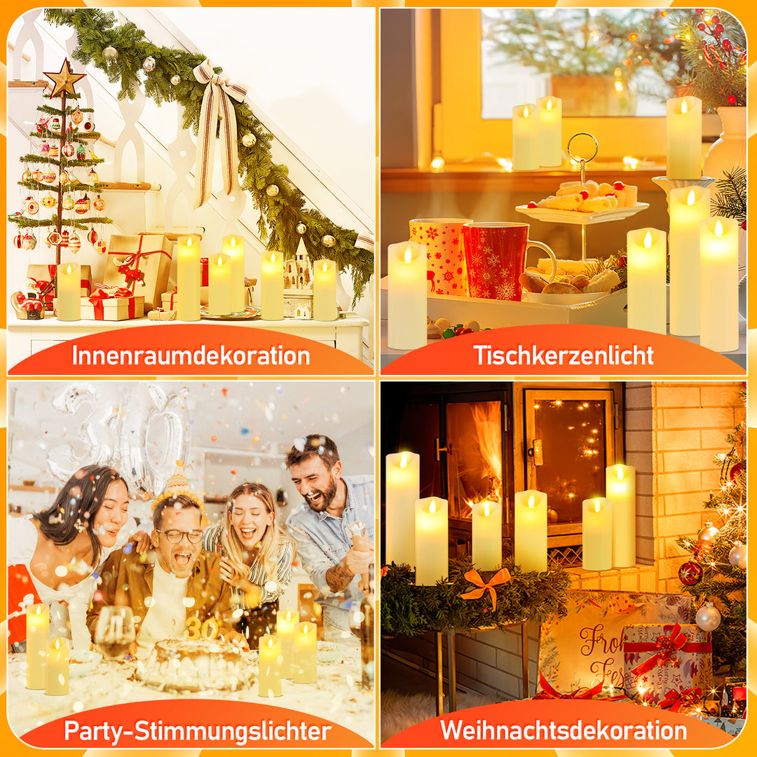 Sonnewelt LED Candle Set Flameless Candles