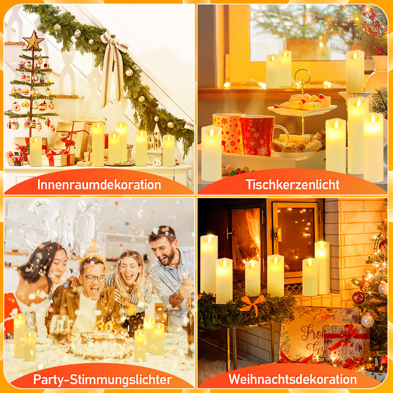 Sonnewelt LED Candle Set Flameless Candles