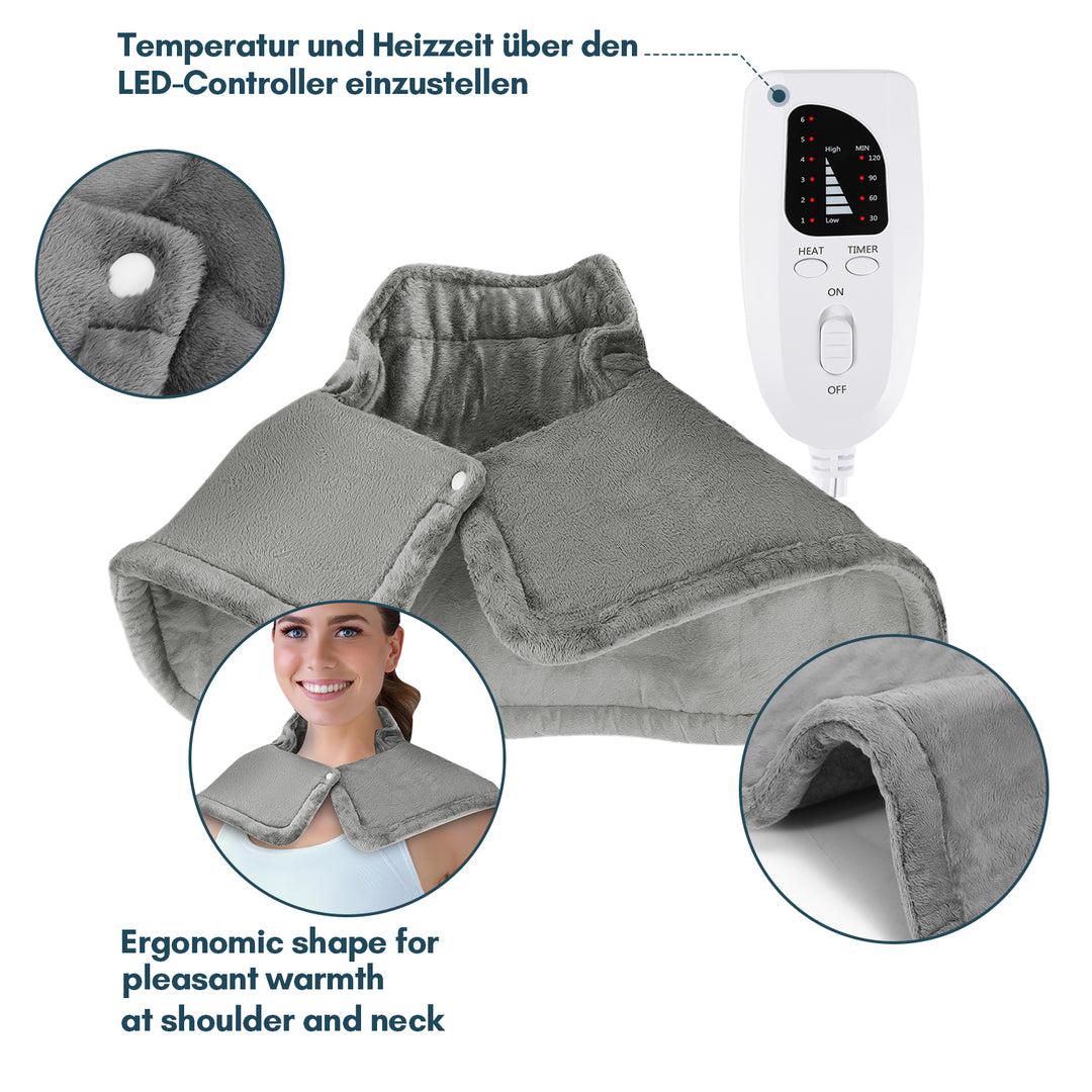 Sonnewelt Heizkissen Heizcape für Rücken Schulter