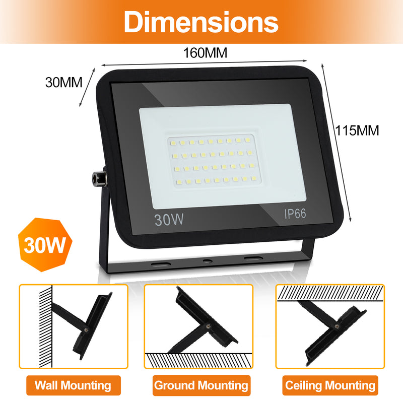 Sonnewelt LED Strahler Flutlicht IP66 10W-100W