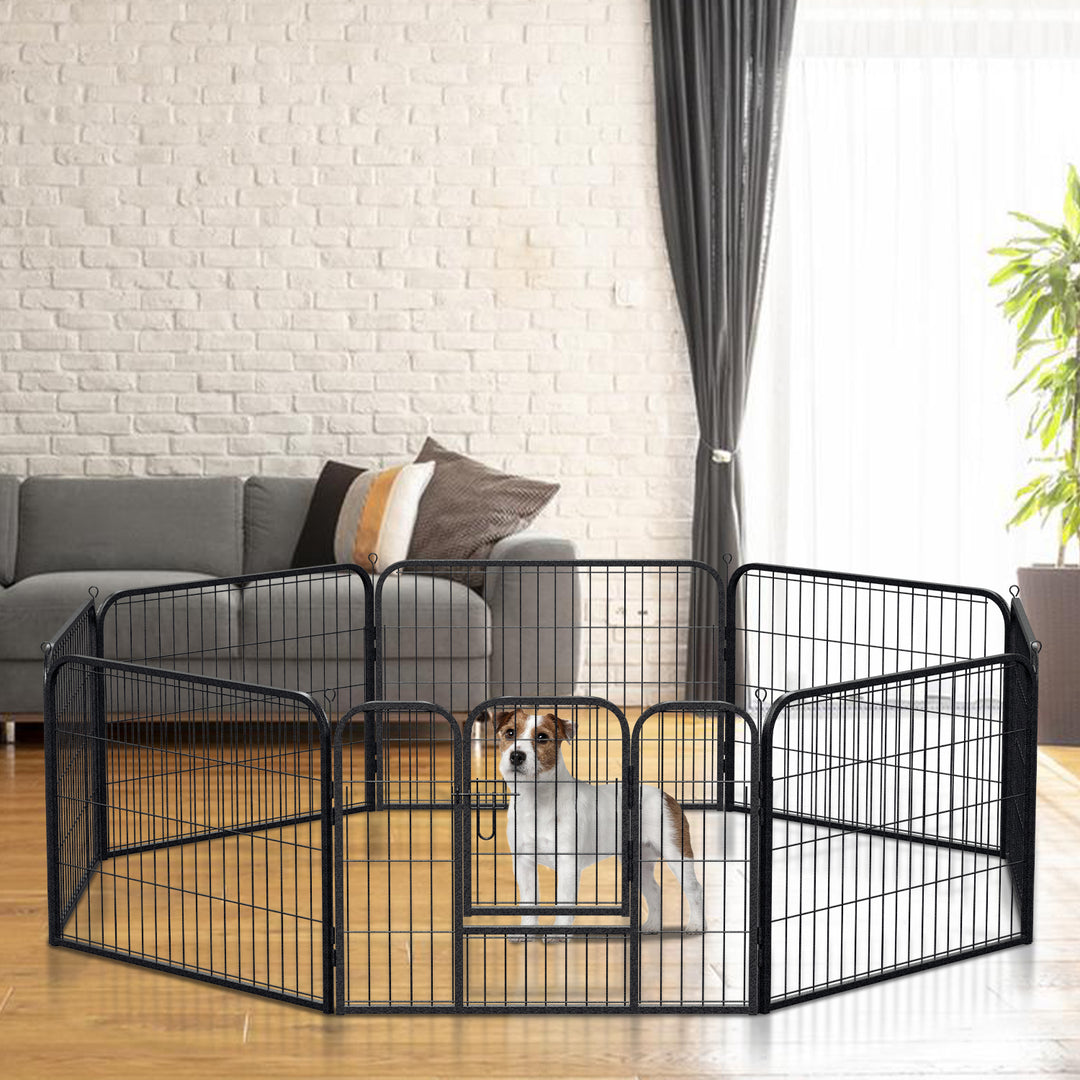 Sonnewelt puppy playpen 8-part 60cm high Foldable