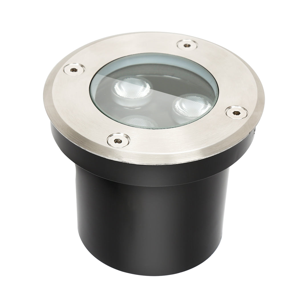 Sonnewelt Bodeneinbaustrahler Aussen Led 3W Warmweiß