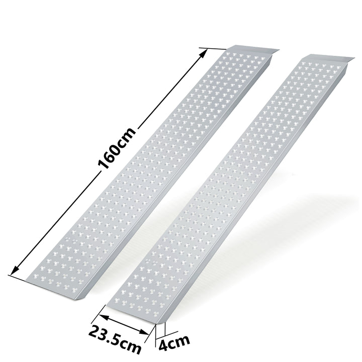 Sonnewelt 2X loading ramp galvanized steel