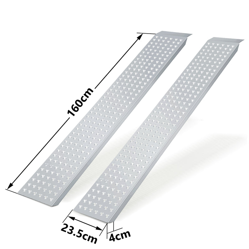 Sonnewelt 2X Auffahrrampe Verladerampe verzinkter Stahl