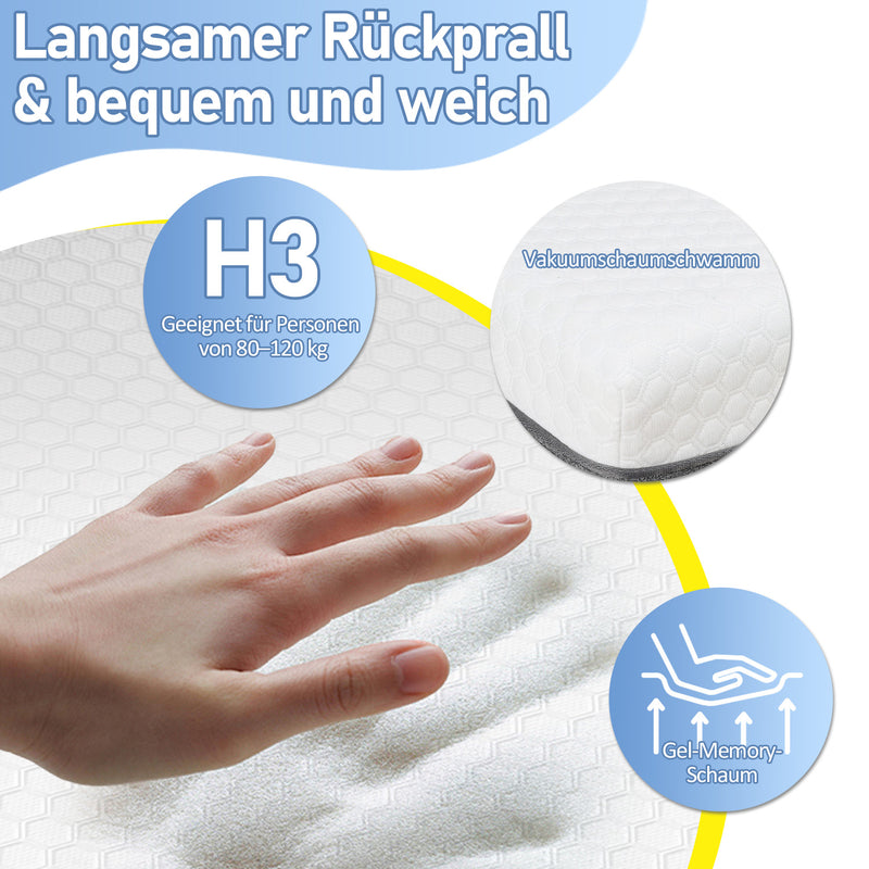 Sonnewelt Matratze Memory-Schaummatratze Ergonomische H3