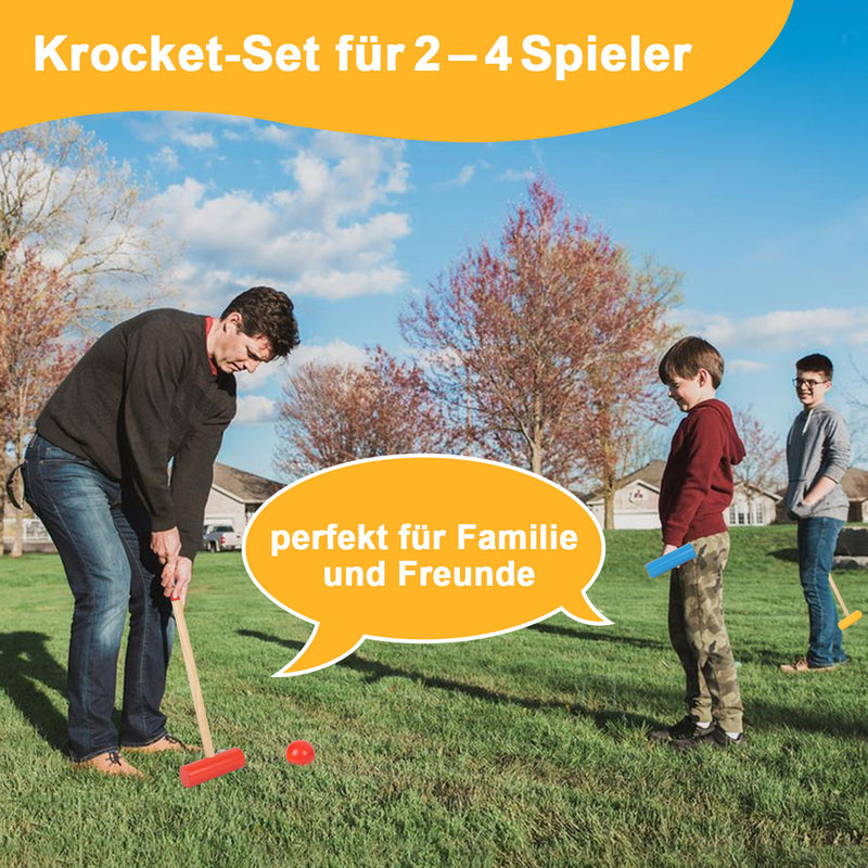 Sonnewelt Croquet Game 2-4 Players Croquet Set