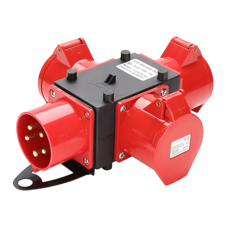 Sonnewelt construction power distributor 3 x CEE 400V/32A CEE socket 5-pin