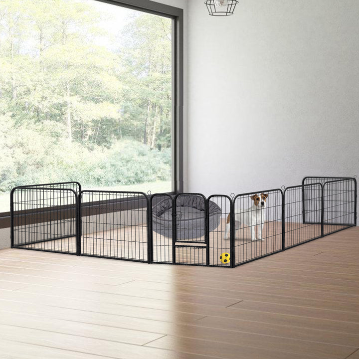 Sonnewelt puppy playpen 8-part 60cm high Foldable