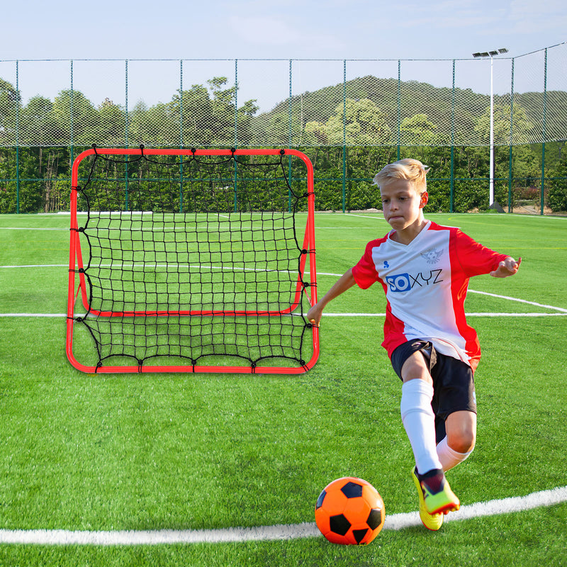 Sonnewelt Fußball Rebounder Rückprallwand Netz