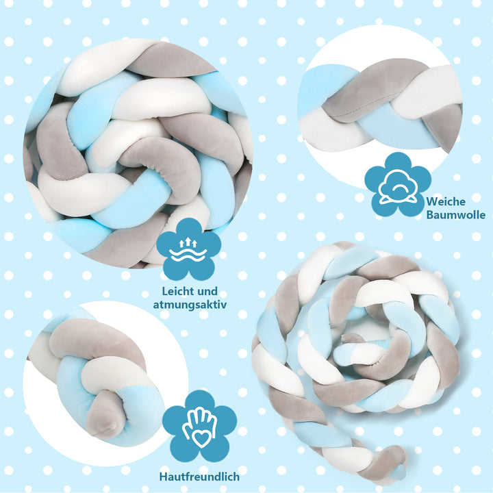 Sonnewelt Bettnestchen Bettumrandung 2m/3m