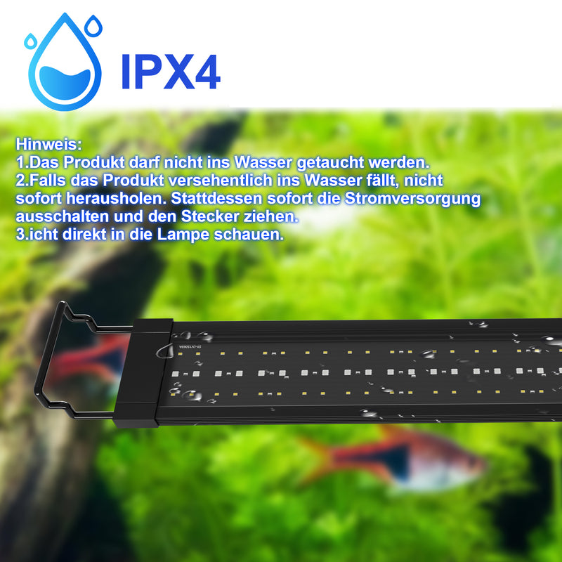 Sonnewelt LED Aquarium Beleuchtung  24/7 Modus mit Zeitschaltung