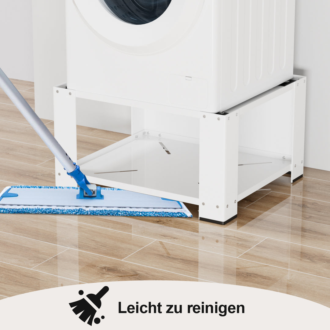 Sonnewelt Waschmaschinen Untergestell mit Ablage bis 150kg