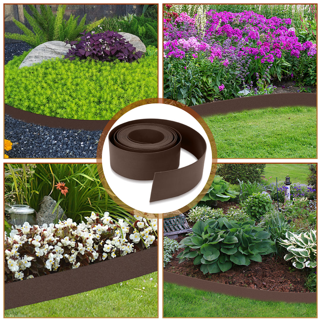 Sonnewelt lawn edging PE plastic