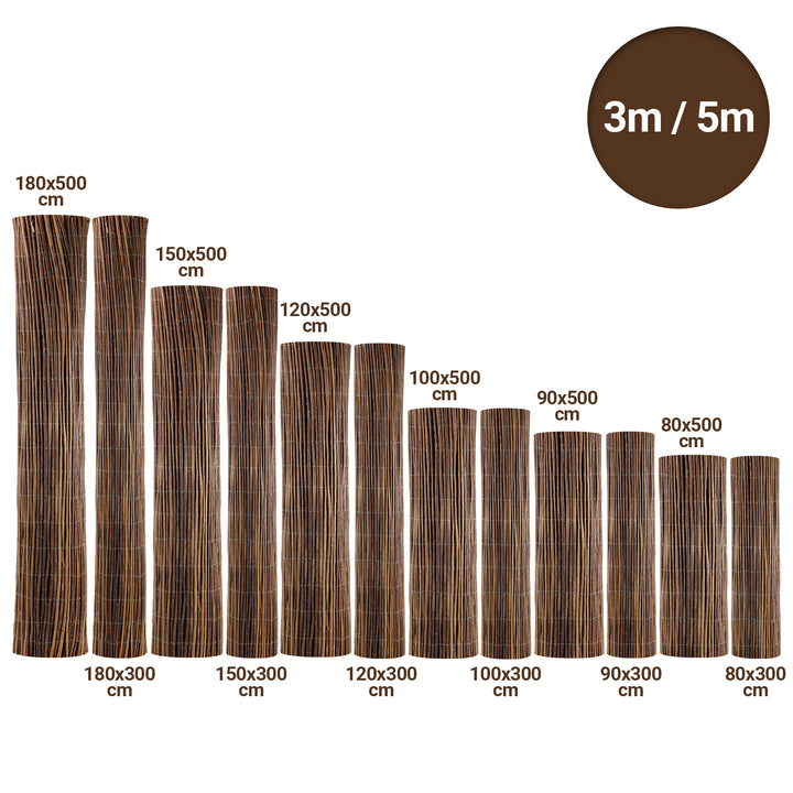 Sonnewelt Weidenzaun Weidenmatte Sichtschutz