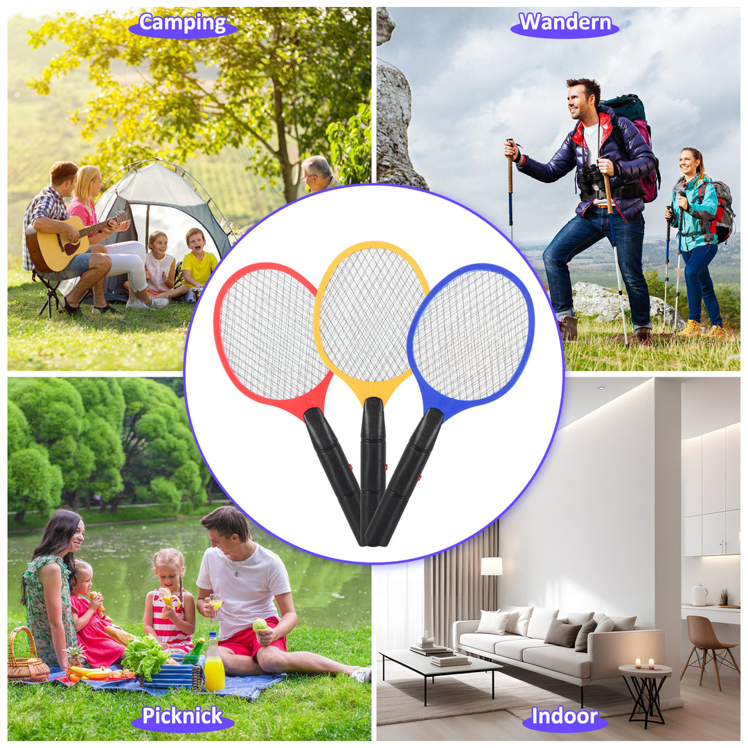 Sonnewelt 3 Pack Electric Fly Swatter