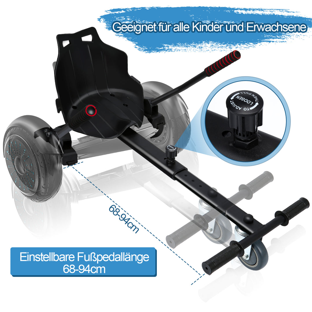 Sonnewelt Hoverboard Seat Kart Extension for 2 Wheel Balancing