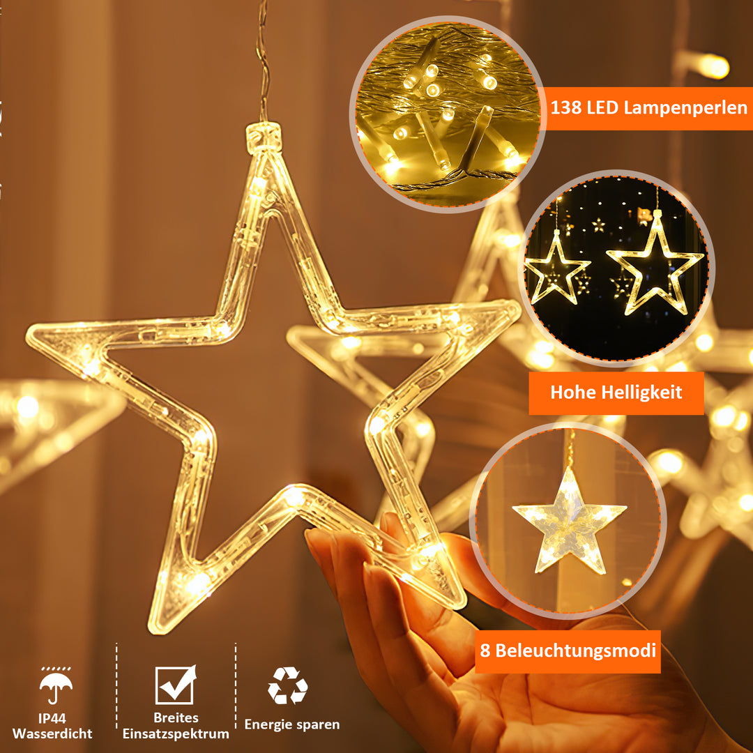 Sonnewelt Star LED light chain light curtain