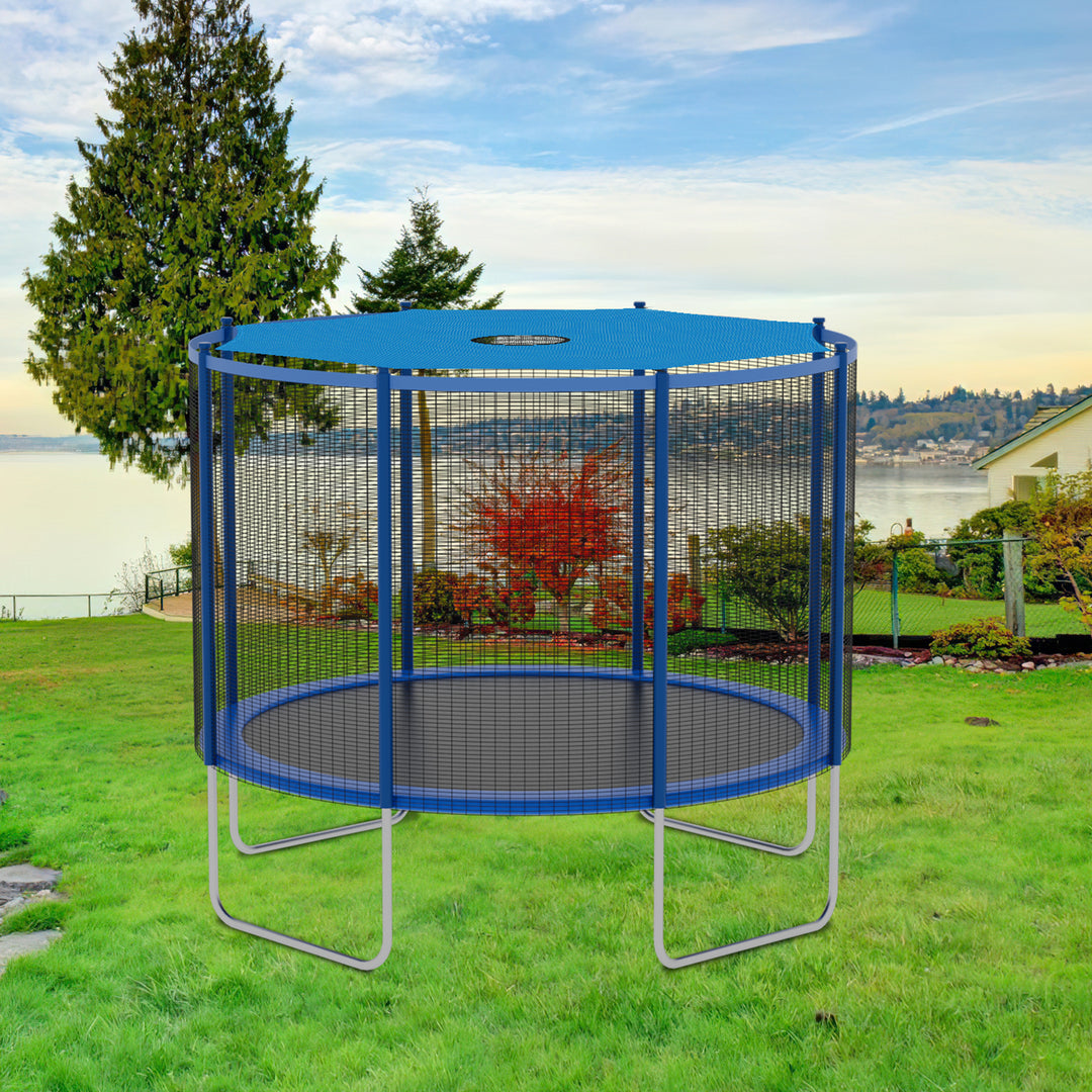 Sonnewelt Trampolin Abdeckung Sonnenschutz Ø 244cm Ø 306cm