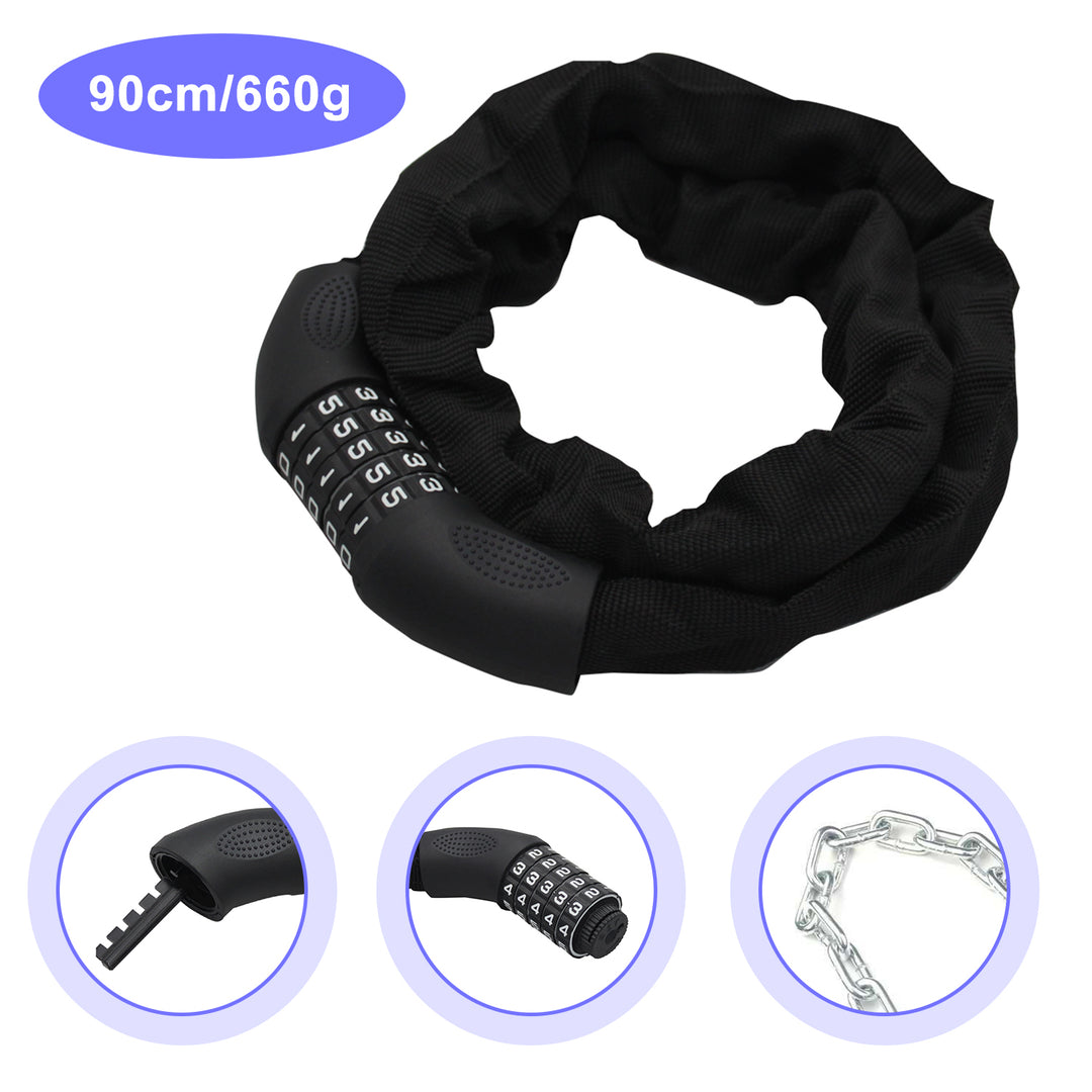 Sonnewelt bicycle lock combination lock 90cm/120cm