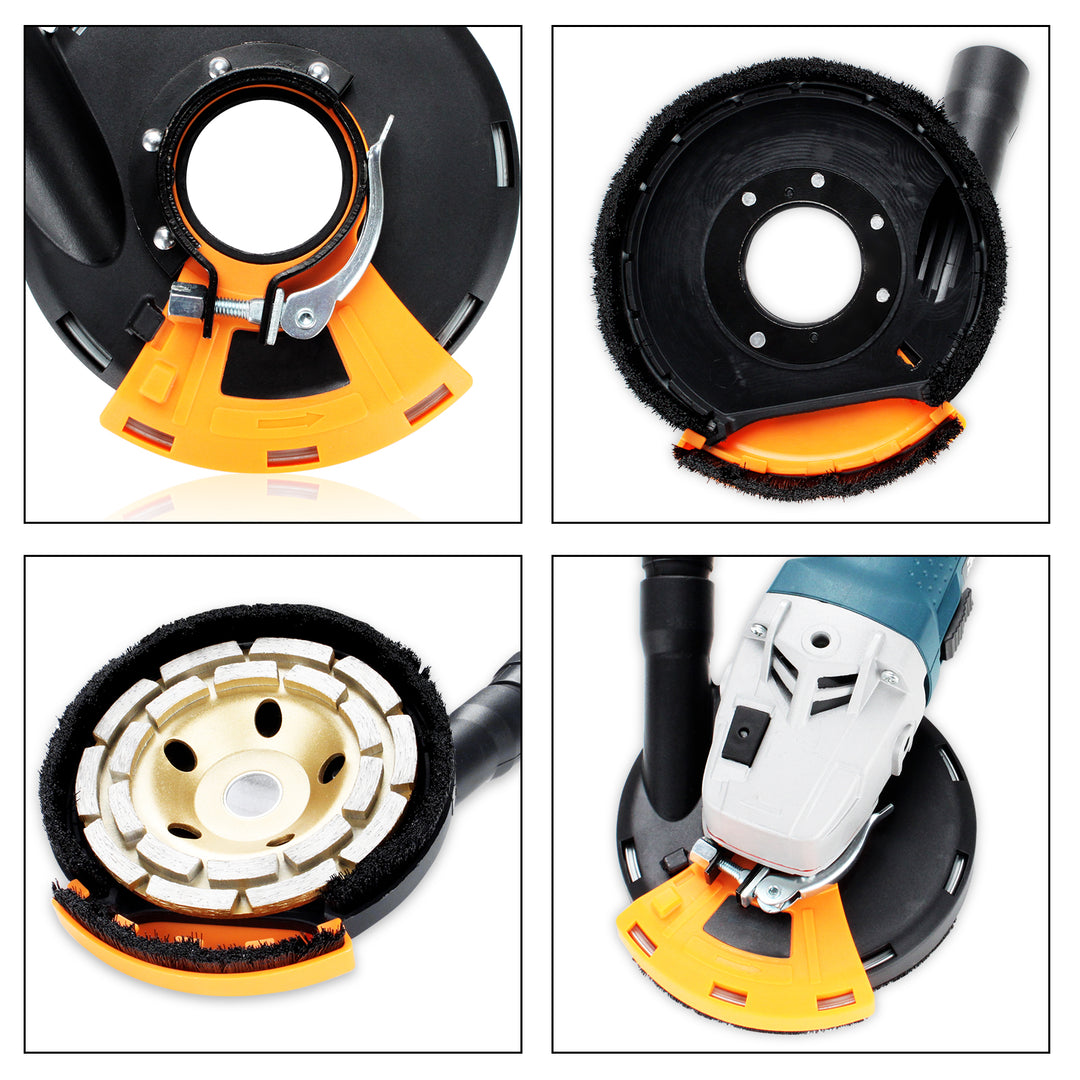 Sonnewelt extraction hood for angle grinders