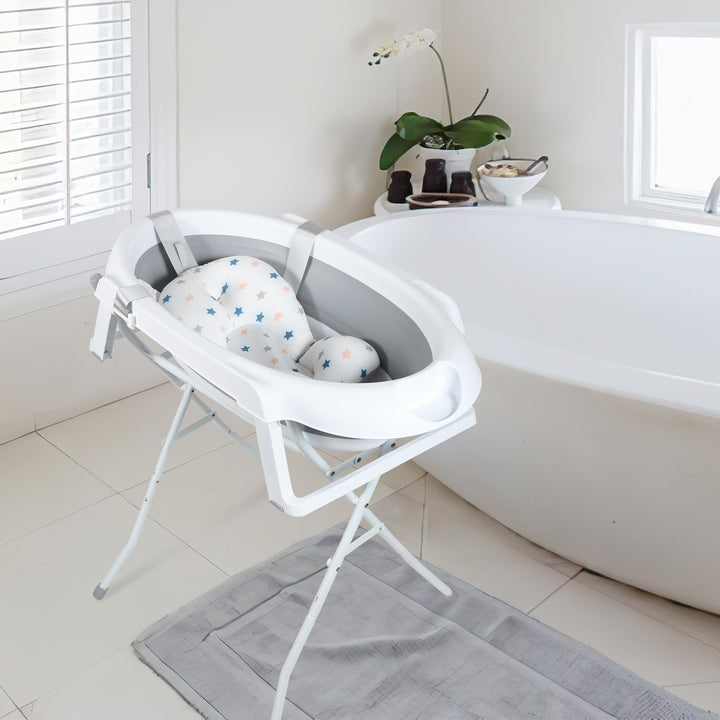 Sonnewelt Baby Bath with Stand Foldable with Thermometer