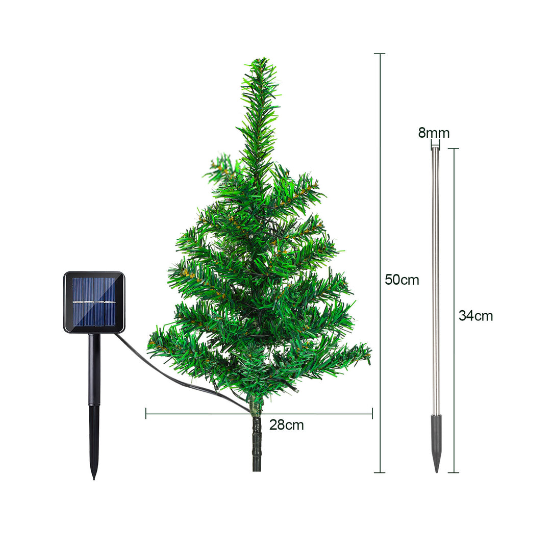 Sonnewelt LED Solar Christmas Tree Christmas Decoration 4/8 PCS