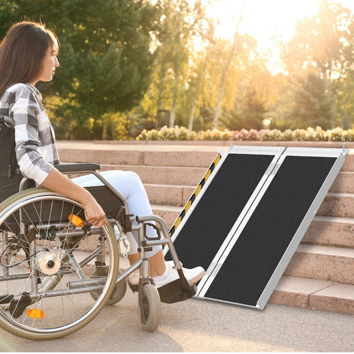 Sonnewelt wheelchair ramp loading ramp aluminum up to 270kg