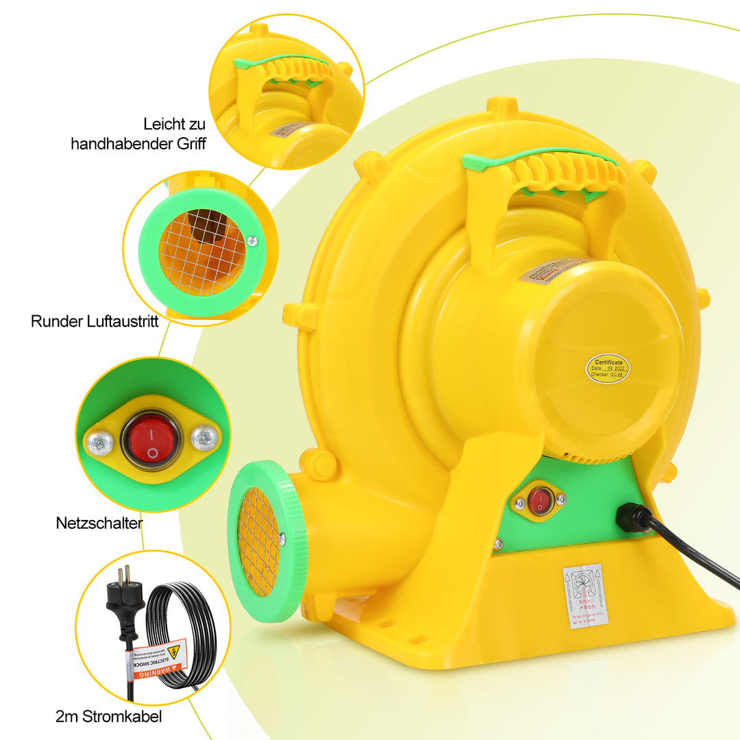 Sonnewelt Elektrische Gebläse Gebläsepumpe 370/550W