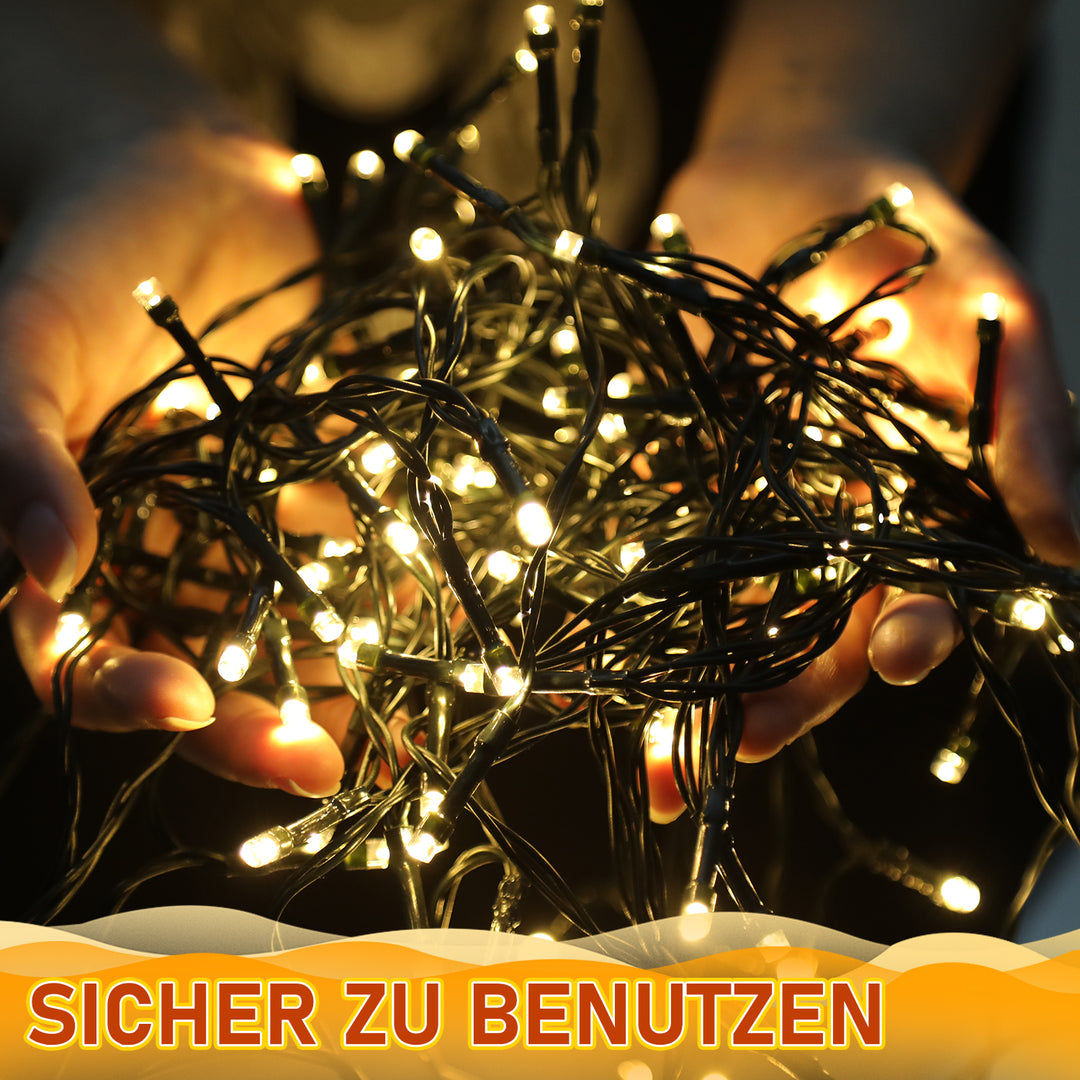 Sonnewelt LED Christmas tree lighting with ring 280 LEDs IP44
