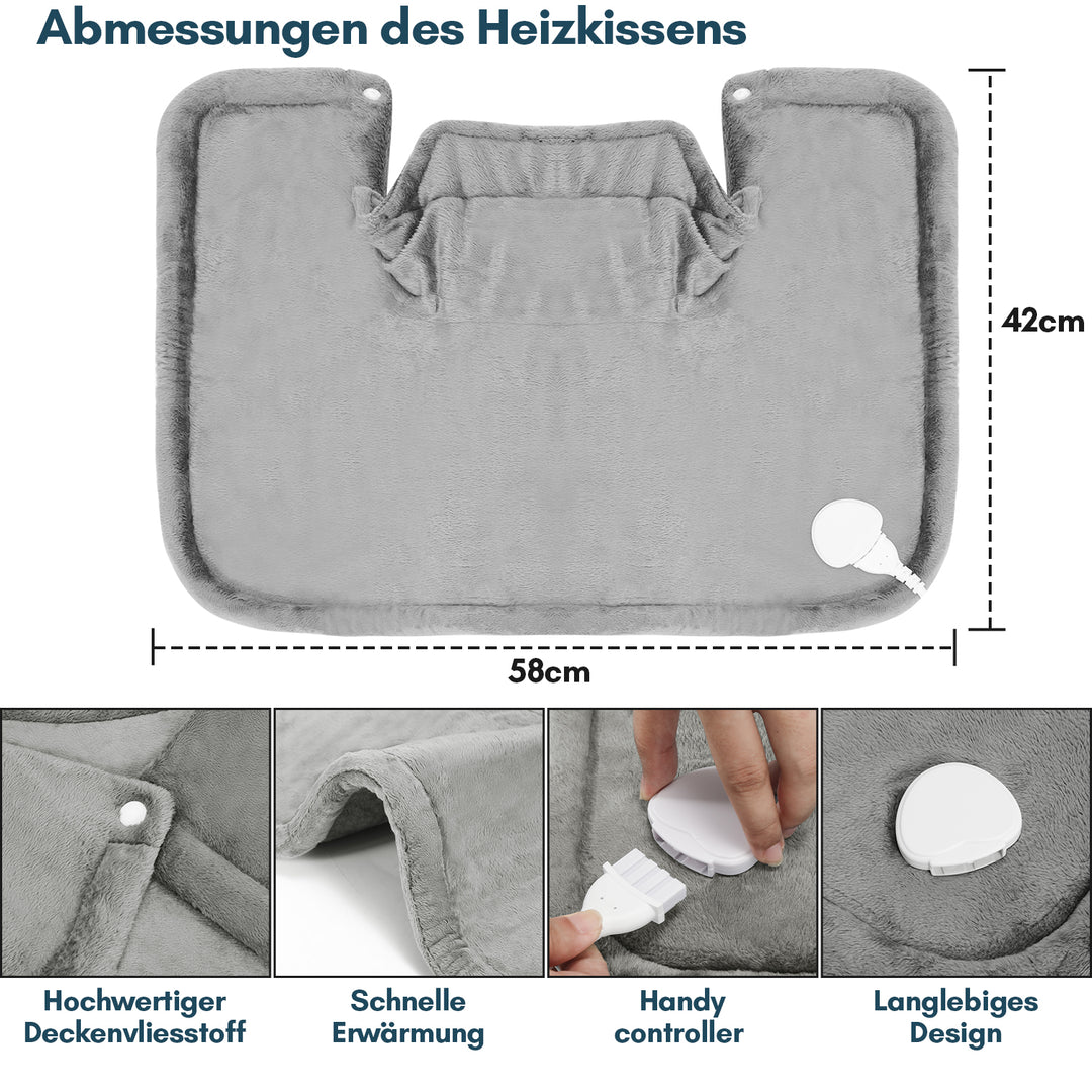 Sonnewelt Heizkissen Heizcape für Rücken Schulter