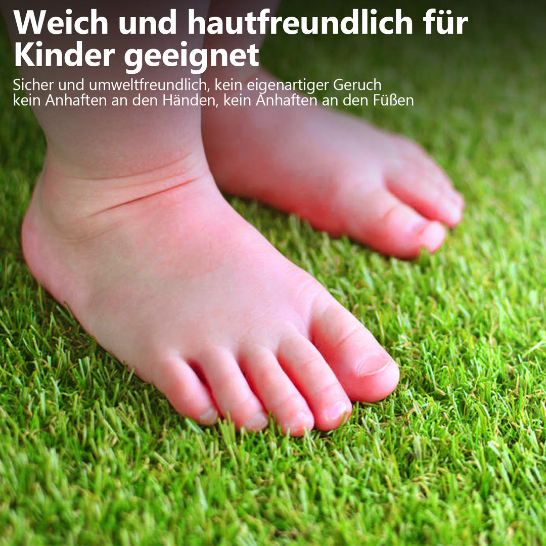 Sonnewelt Kunstrasen Rasenteppich 200x100 cm/200x300 cm