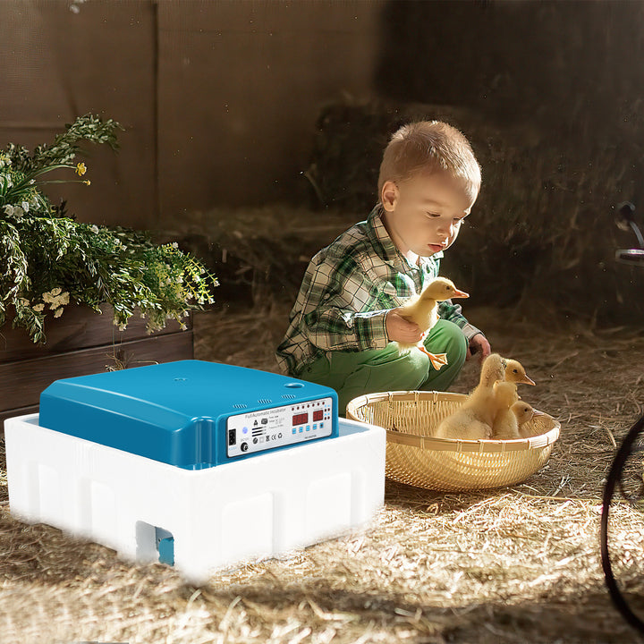 Sonnewelt Brutautomat Vollautomatisch Inkubator für Hühner 36 Eier