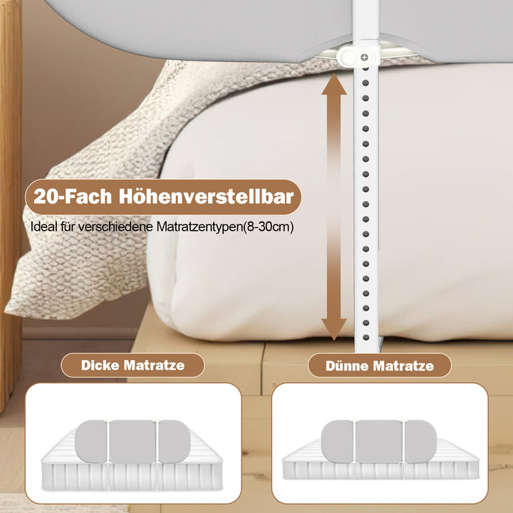 Sonnewelt bed guard, fall protection, foldable