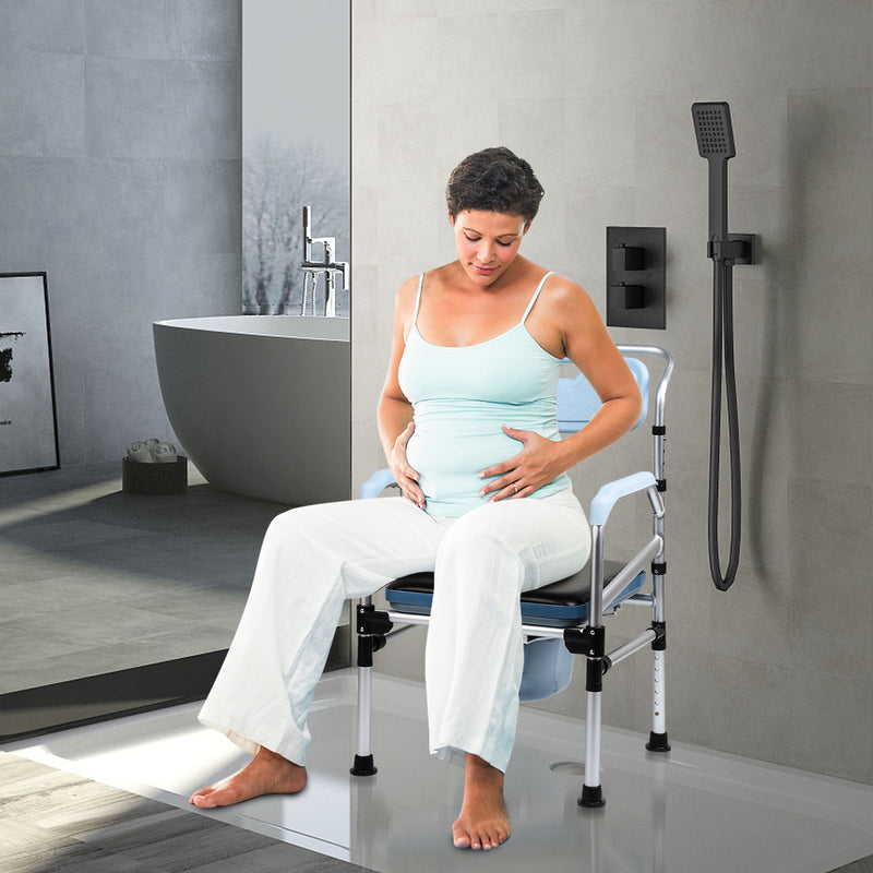 Sonnewelt Toilettenstuhl Höhenverstellbar inkl. WC-Stuhl