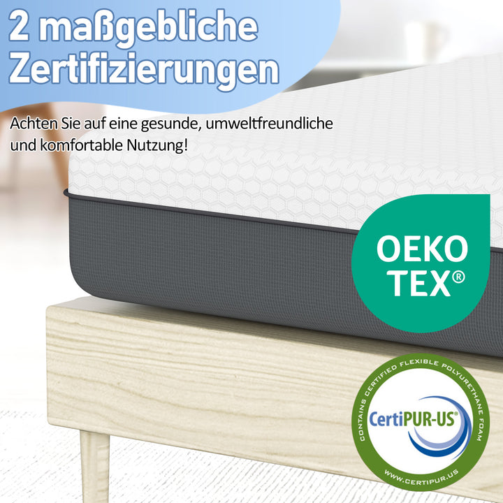 Sonnewelt Matratze Memory-Schaummatratze Ergonomische H3