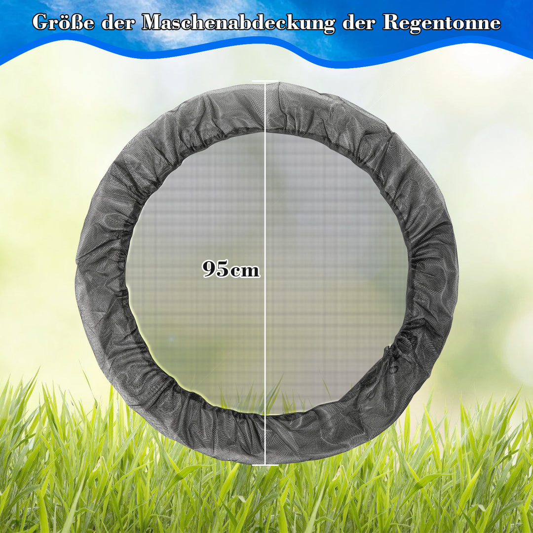 Sonnewelt Regentonne Netz Abdeckung 95cm