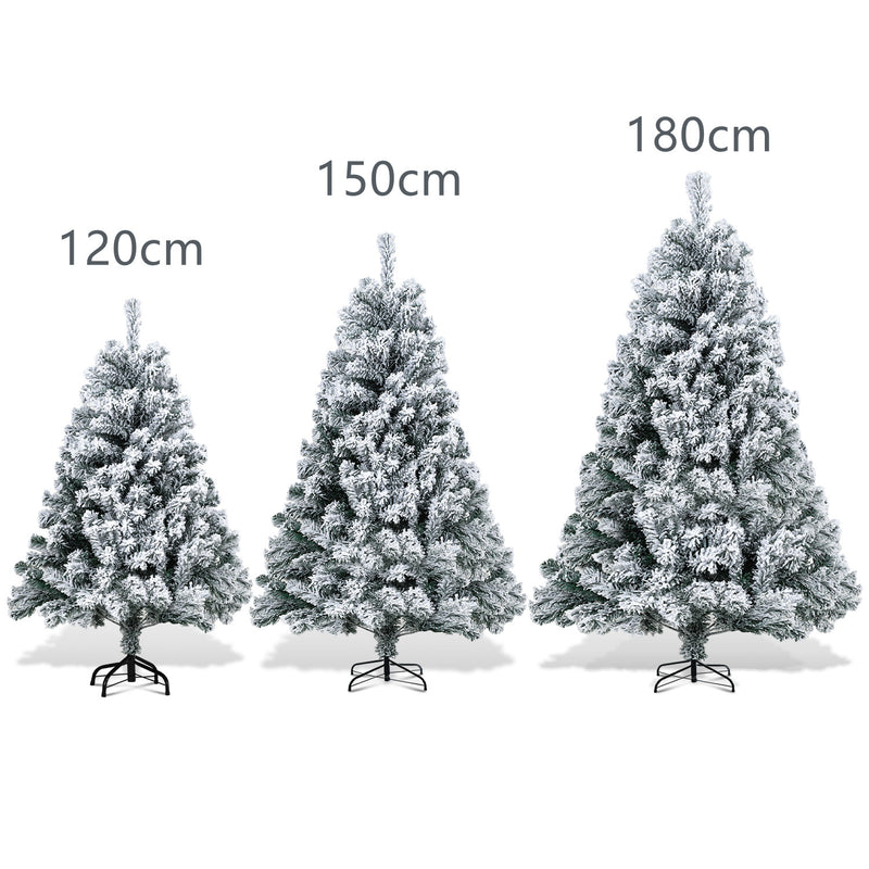 Sonnewelt Weihnachtsbaum künstlich mit Schnee