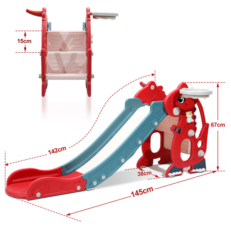 Sonnewelt Kinderrutsche Faltbar 4 in 1