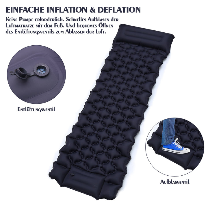 Sonnewelt Schlafmatte Camping selbstaufblasend