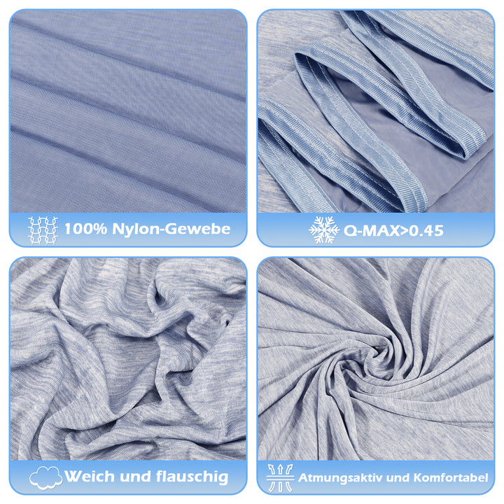 Sonnewelt Cooling Blanket Summer Blanket Double-Sided Lightweight with Q-Max&gt;0.45